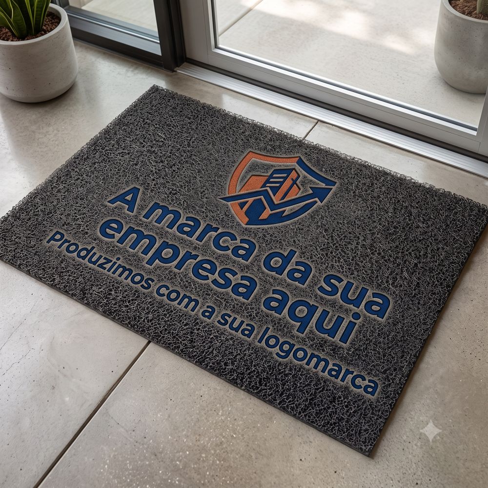 Tapete personalizado produzido sob medida para empresa